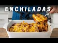 Very Good Tasting Enchiladas Shredded Beef with Red Sauce