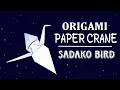 Sadako bird Origami Paper Crane Orizuru Paper Crane making 2026