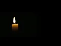 |video background|candle video clip on black screen|