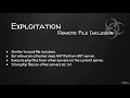 Remote file inclusion attack with kali linux