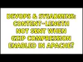DevOps SysAdmins Content-Length not sent when gzip compression enabled in Apache