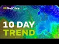 10 Day Trend - Snow on the way but will it stay cold