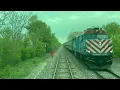 Metra UP-N Cab Car Ride on Train From Wilmette to Chicago