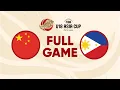 Quarter-Finals China v Philippines Full Basketball Game FIBA U18 Asia Cup 2026