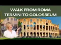 Download Lagu Walk from Rome Termini station to Colosseum - Must See Hidden Gems!