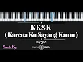 Download Lagu KKSK (Karena Ku Sayang Kamu) - Dygta (KARAOKE PIANO - FEMALE KEY)