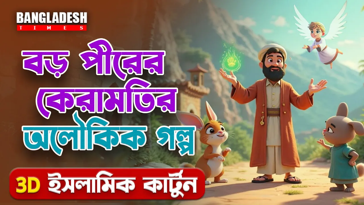 আব্দুল কাদের জিলানী রহঃ এর কাহিনী | প্রতিদিনের ইসলামিক কার্টুন