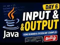 Java Input Scanner Class Output Day 6 Java Tutorial for Beginners