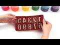 ONE to NINE Number Jelly How to make Toy Gummy Numbers
