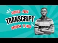 EASY STEPS TO SEND YOUR TRANSCRIPT FROM SCHOOL PORTAL TO WES