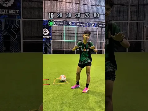 Ball Control Into the Square 🎯⚽ Every Ball Gets Faster… What’s His Limit? 😳🔥