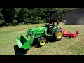 96 FINISH MOWER WORKS ON A 25HP TRACTOR John Deere 3025e