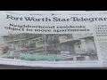 Fort Worth Star-Telegram reducing print schedule to 3 days per week editor announces