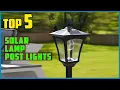 TOP 5 Best Solar Lamp Post Lights 2026 The Future of Outdoor Lighting is HERE