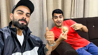 surprising virat kohli with this 