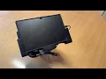 Samsung Tab A8 10 5 Tablet Cradle for Strike Rugged Case in Landscape