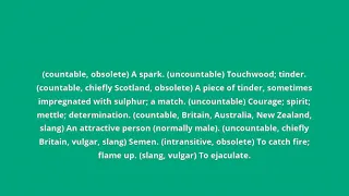 what is the meaning of spunk