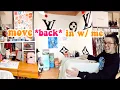 college move in vlog spring semester 2020 UNPACKING DECORATING