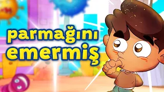 parmağını emermiş | Cennet Kuşları Bebek Türkçe طيور الجنة