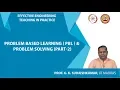 Problem based learning PBL Problem Solving part-2