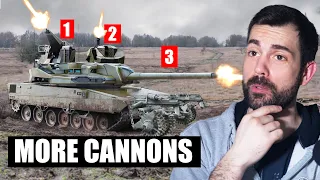 Why NATO's New Tank has 3 Cannons