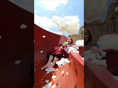 lepasin balon diseluncuran pelangi #trendingshorts
