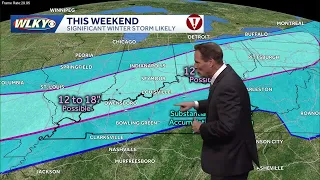 Tracking this weekend s winter storm