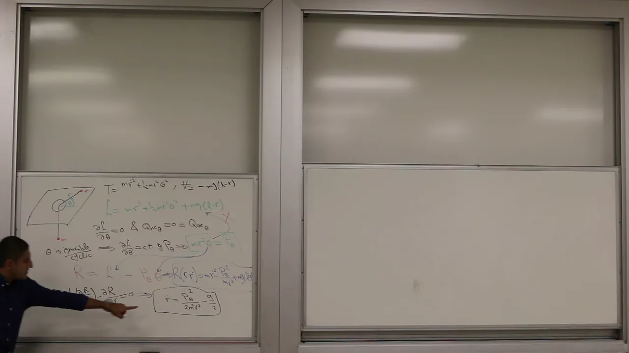 Lec10 Ignorable Coordinates + Rigid Body Lagrangian Dynamics Part1