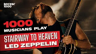 Stairway to Heaven by Led Zeppelin, played by 1000 musicians | Rockin'1000