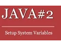 Java Tutorial - Set Up Java system environment variables javac Compiler