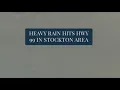 California Storm Heavy rain hits Highway 99 in Stockton