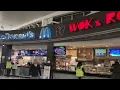 JFK airport food court