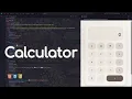 How to Make a Calculator Using HTML CSS Vanilla JavaScript Portfolio Project