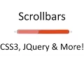 UI Development - Scrollbars CSS3 JQuery Dreamweaver More