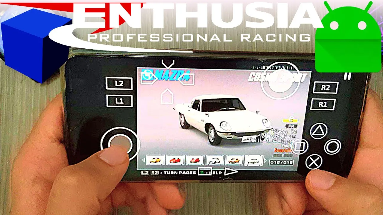 Enthusia Professional Racing Mobile 2022 on Android - Enthusia Professional Racing PS2 Emulator
