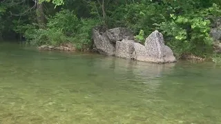 Camping Clips - Echo Bluff State Park and Rocky Falls