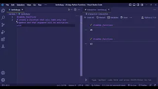 20 Days of Python Functions Challenge Day 4 - Lambda Functions