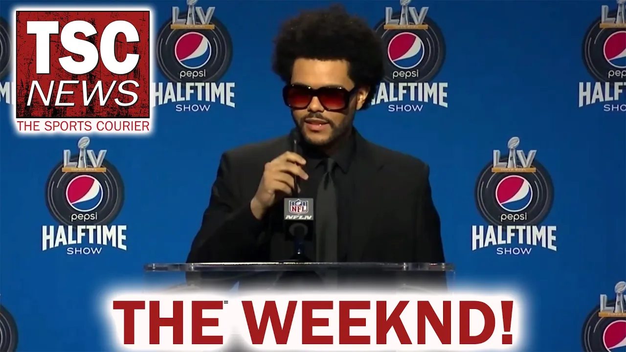 The Weeknd Super Bowl LV Halftime Show Press Conference