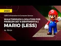 2023 CS50 - Week 6 Mario Less Python Solution Walkthrough Guide for Beginners By Anvea