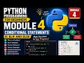 Python Programming for Beginners Module 4 Conditional Statements if elif else