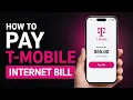 How to Pay T Mobile Internet Bill T Mobile Internet Bill Payment T Mobile Home Internet Bill Pay