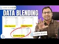 How to use Data Blending in Looker Studio in Hindi Looker Studio
