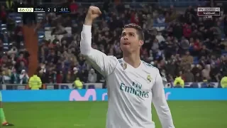 ملخص اهداف مباراة ريال مدريد وخيتافي 3 1 تنائية رونالدو شاشة كاملة HD 2018 