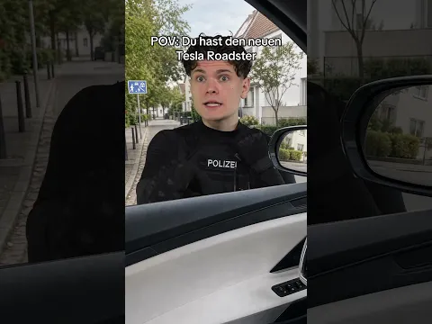 DER TESLA ROADSTER RETTET ALLES 😂 #shorts #shortvideo #viral #youtubeshorts