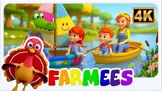 Farmees Dayung Dayung Perahumu | Lagu Ceria untuk Dinyanyikan Bersama Balita