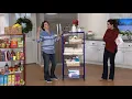 Cook s Essentials 5-Tier Deluxe Folding Storage Rack on QVC