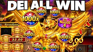 JOGUEI FORTUNE GARUDA 1000 E DEI ALL WIN COMPLETO E ME SUPREENDEI, FORREI??