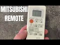 Mitsubishi AC Remote Control