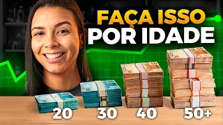 COMO FICAR RICO POR IDADE: 20, 30, 40, 50 e 60 ANOS (com metas)