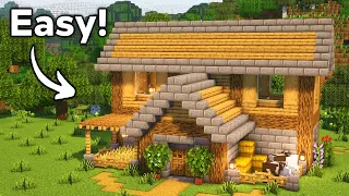 Minecraft Simple Survival House Tutorial